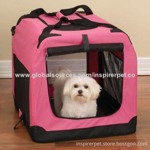 Foldable Pet Carrier, Strong Mesh and Zipper, Various Sizes and Colors are Available